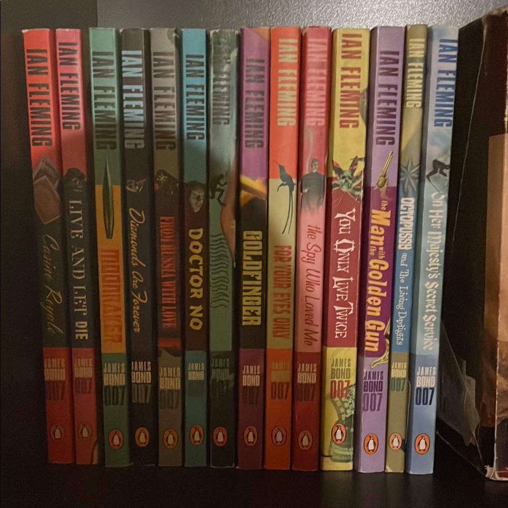 Complete Ian Fleming James Bond novels….Penguin Books
